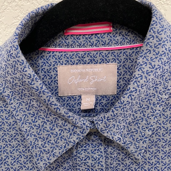 Banana Republic Oxford Denim Top - Picture 2 of 3